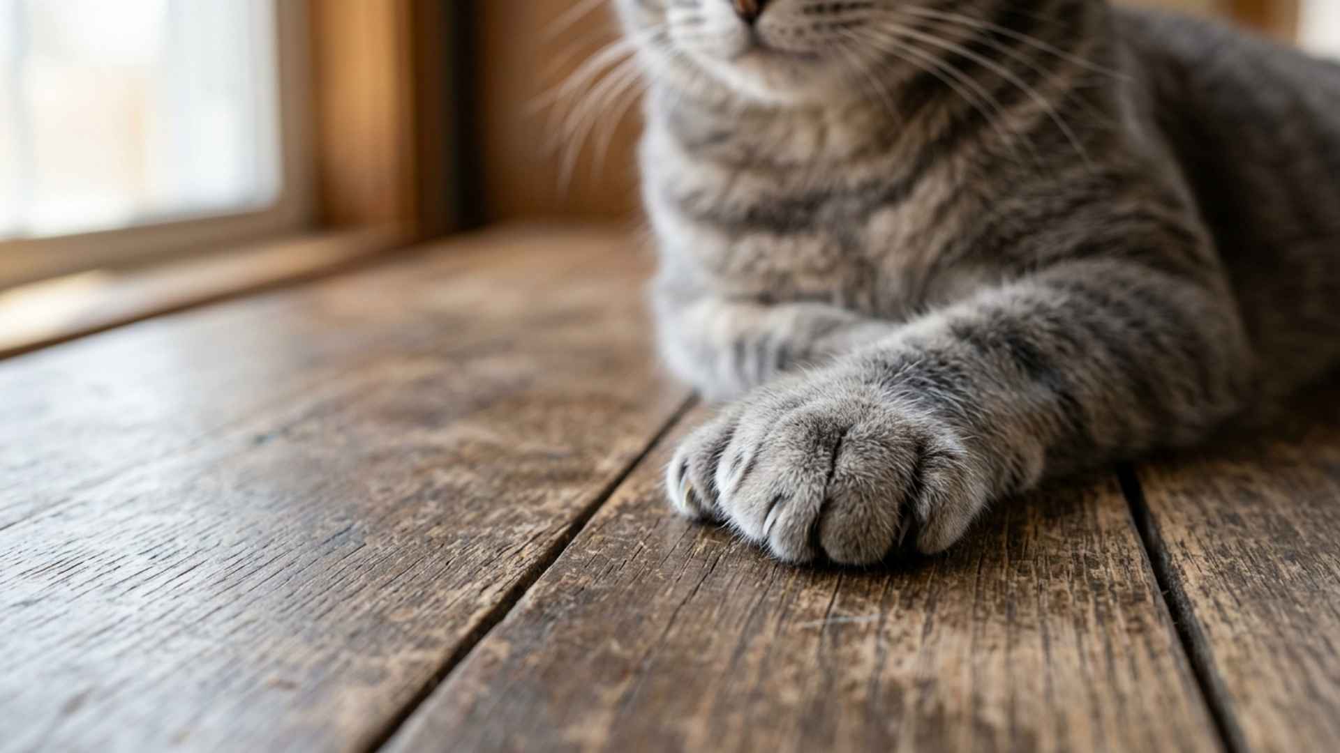 patita de gato polidáctil